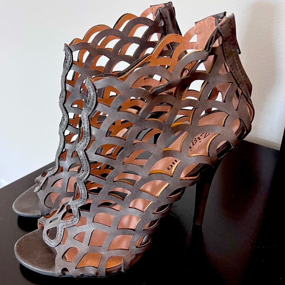 ZigiSoho Caged Heels